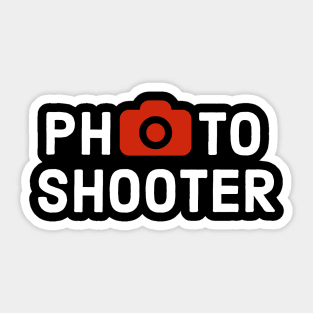 Photography typography design for all photographers by dmerchworld Sticker
